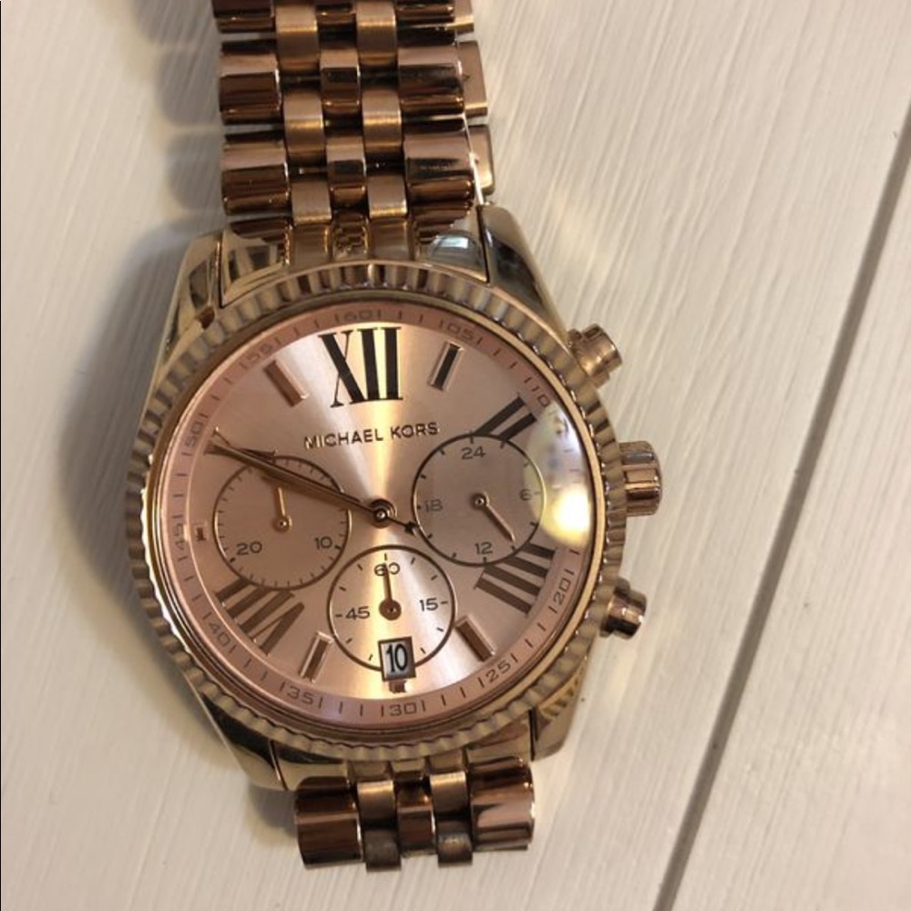 Michael Kors Rose Gold Watch